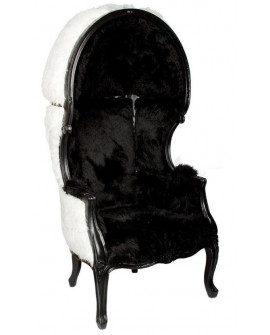 FAUTEUIL CARROSSE FOURRURE II JP2B