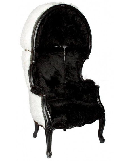 FAUTEUIL CARROSSE FOURRURE II JP2B