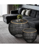TABLE D'APPOINT KAMIKA MIRRORS & MORE