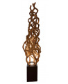 LAMPADAIRE BOIS HEVEVA LX-F