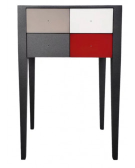 PORTE LAMPE MULTICOLORE BATEL
