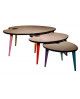 TABLES GIGOGNES PALETTE DE PEINTRE BATEL