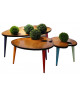 TABLES GIGOGNES PALETTE DE PEINTRE BATEL