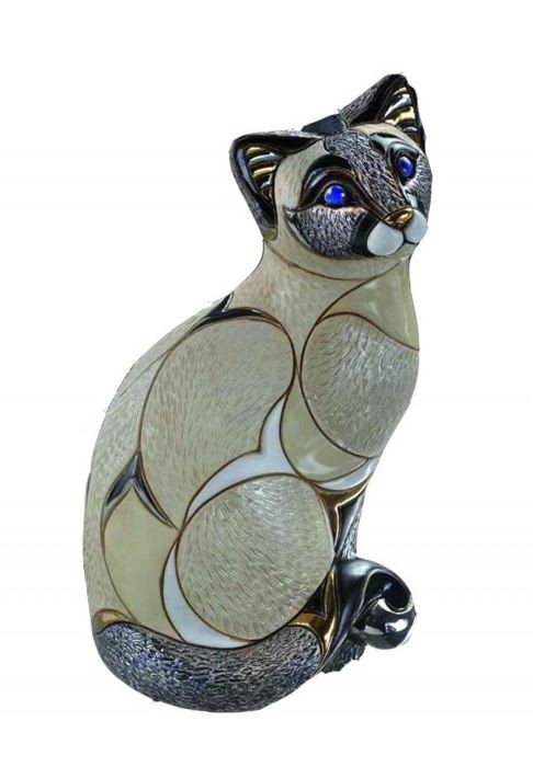 Dé à Coudre En Porcelaine De Chine - Motif Chaton Dans Panier, édition Limitée, Boîte Cadeau Incluse