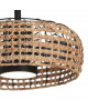 VENTILATEUR NOIR RATAN ESKRISS