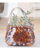 VASE SAC À MAIN VERRE GILDE