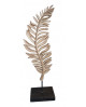 SCULPTURE FEUILLE GILDE