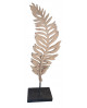 SCULPTURE FEUILLE GILDE