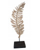 SCULPTURE FEUILLE GILDE