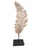 SCULPTURE FEUILLE GILDE
