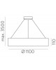 SUSPENSION DILGA ACB ILUMINACION