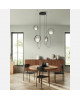 SUSPENSION HALO CHANDELIER 4L ACB