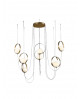 SUSPENSION HALO CHANDELIER 8L ACB
