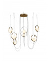 SUSPENSION HALO CHANDELIER 8L ACB