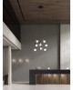 SUSPENSION HALO CHANDELIER 8L ACB