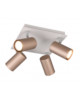PLAFONNIER 4L MARLEY VIEUX BRONZE TRIO