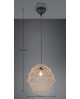 SUSPENSION HIVE ø38.5 TRIO
