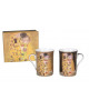 ENSEMBLE 2 MUGS LE BAISER KLIMT SOCADIS