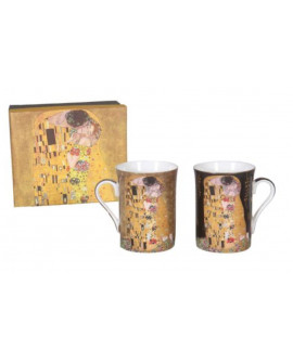 ENSEMBLE 2 MUGS LE BAISER KLIMT SOCADIS