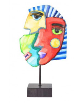 MASQUE MÉTAL ÉGYPTIEN SOCADIS
