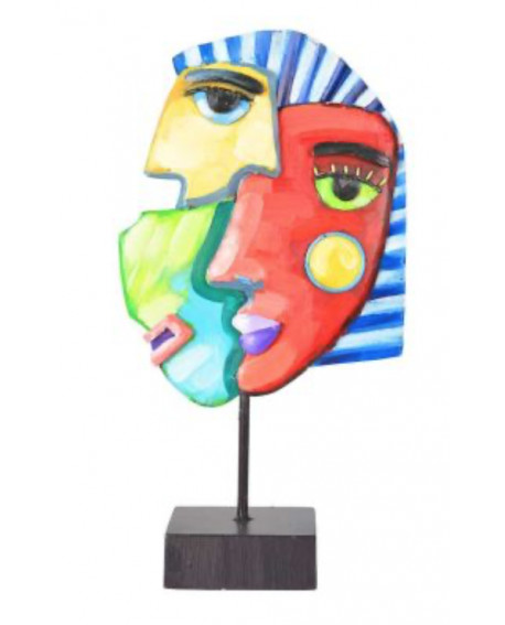 MASQUE MÉTAL ÉGYPTIEN SOCADIS