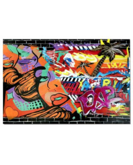 TABLEAU FEMME STREET ART SOCADIS