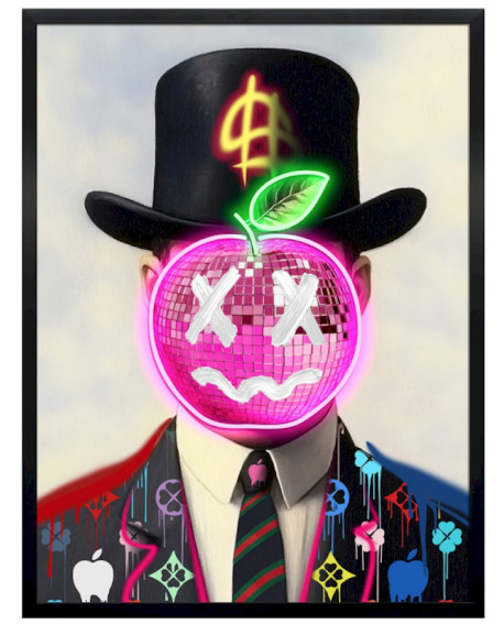 TABLEAU ASTRONAUTE NÉON LED DRIMMER