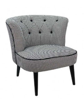 FAUTEUIL CAPITONNÉ SO SKIN IDASY