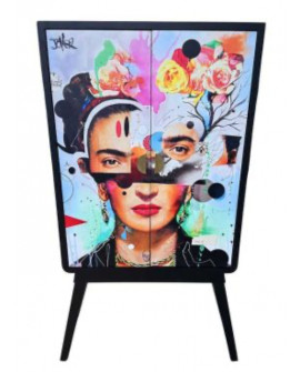MEUBLE HAUT 2 PORTES LOUI JOVER FRIDA KHALO SOCADIS