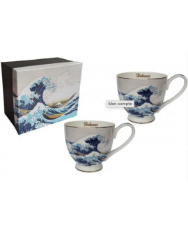 ENSEMBLE 2 DÉJEUNERS 500ML LA VAGUE HOKUSAI SOCADIS