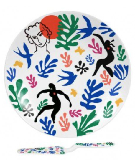 PLAT À TARTE ESPRIT MATISSE SOCADIS