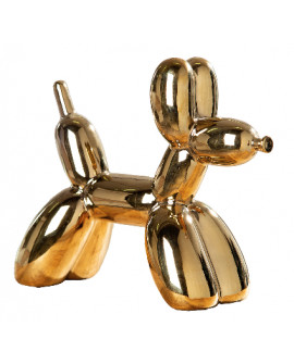 SCULPTURE CHIEN BALLON POLDI GILDE