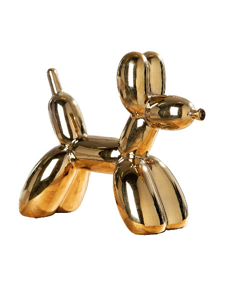 SCULPTURE CHIEN BALLON POLDI GILDE