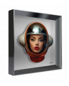 VITRINE RELIEF A GIRL IN SPACE CM CREATION