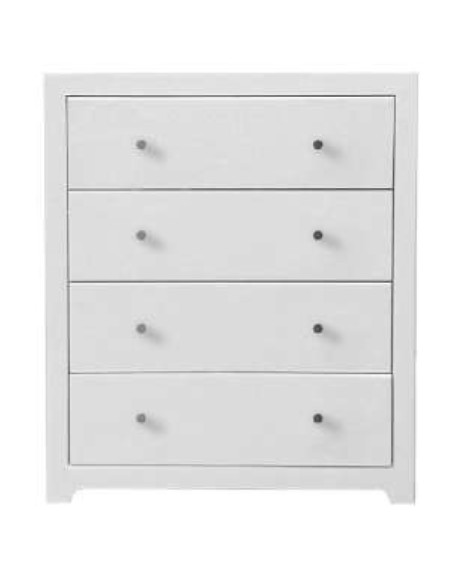 COMMODE 4 TIROIRS SO SKIN IDASY