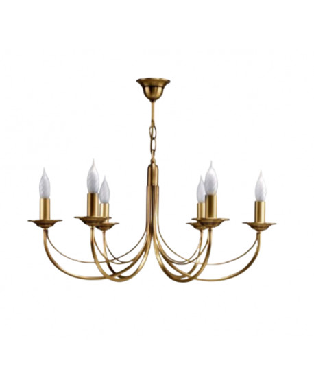 LUSTRE CHATELET 6L CVL