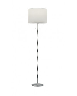 LAMPADAIRE LED NANDOR NICKEL MAT TRIO