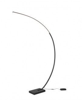 LAMPADAIRE LED BANGKOK NOIR MAT TRIO