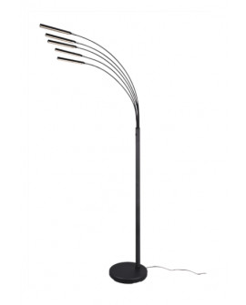 LAMPADAIRE REED NOIR MAT REALITY