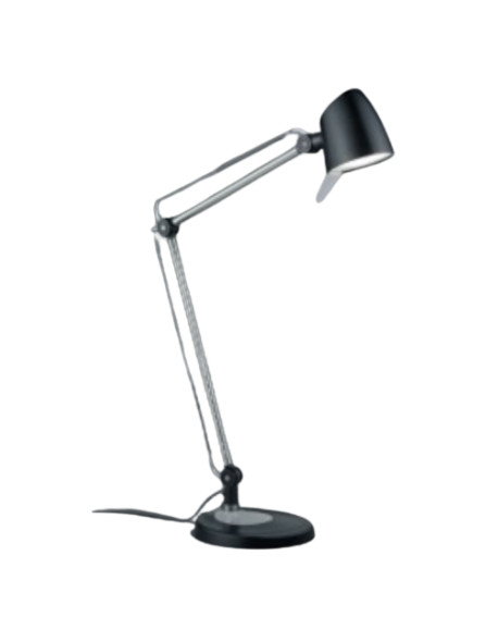 LAMPE LED RADO NOIR MAT TRIO