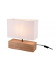 LAMPE WOODY RECTANGLE REALITY