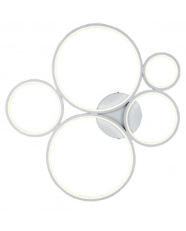 PLAFONNIER 5L LED RONDO TRIO