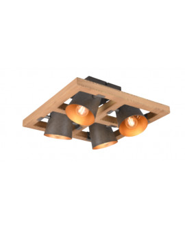 PLAFONNIER 4L BELL TRIO