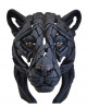 BLACK PANTHER BUST (WHITE) BY EDGE SCULPTURE