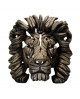LION BUST BLANC BY EDGE SCULPTURE