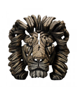 LION BUST BY EDGE SCULPTURE