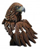 EAGLE BUST GOLDEN BY EDGE SCULPTURE