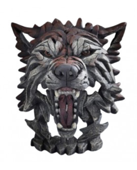 WOLF BUST BY EDGE SCULPTURE