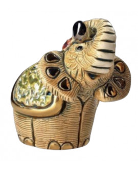 STATUETTE MINI ELEPHANT 3 DE ROSA