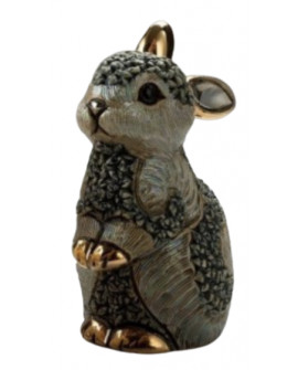 STATUETTE LAPIN DEBOUT DE ROSA